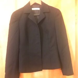 Vintage, black Armani suit.  Suit jacket + pants.